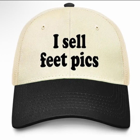 unbranded Accessories - “I Sell Feet Pics” Trucker Hat